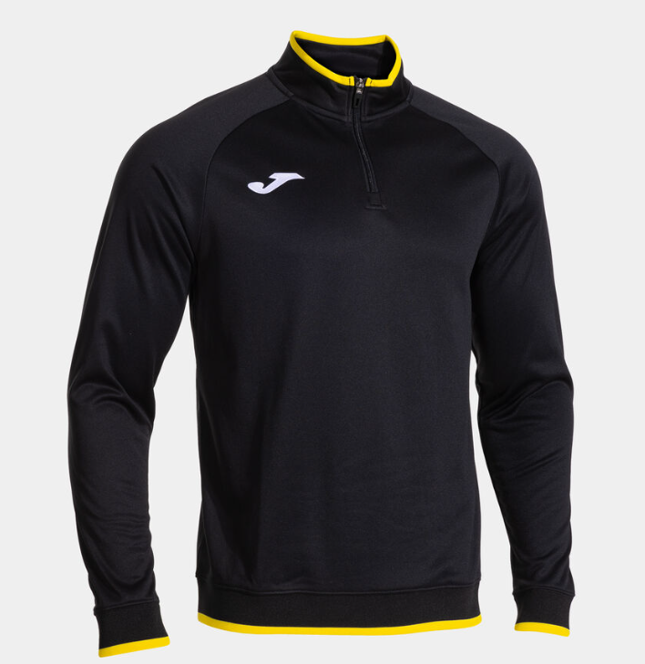 Sudadera hombre Combi Premium negro amarillo BENITACHELL