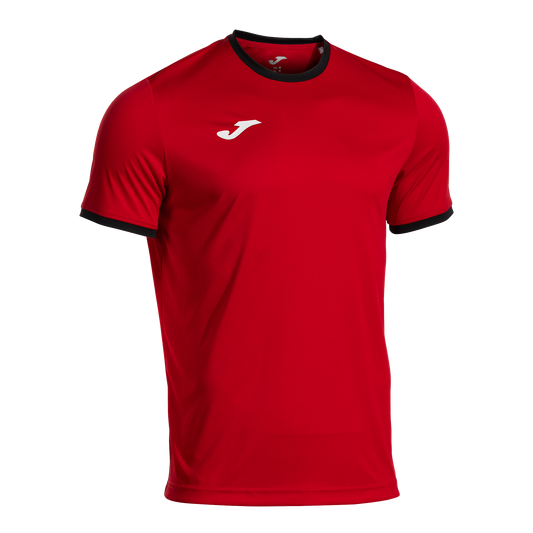 104494.601 CAMISETA MANGA CORTA COMBI PREMIUM ROJO NEGRO - ALBORAYA UD