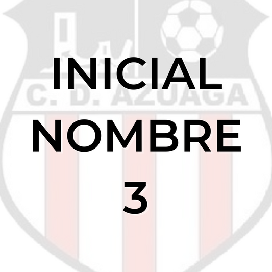 INICIAL NOMBRE - INICIAL 3