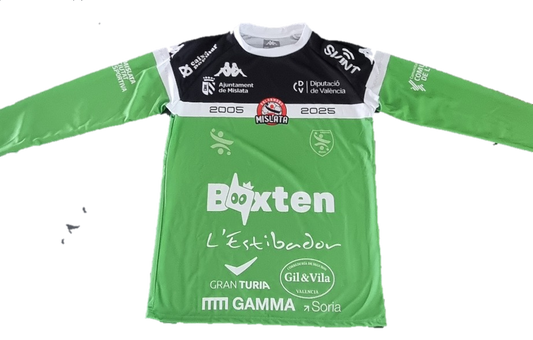 25MISLATA.BM.021 VERDE PORTERO - BALONMANO MISLATA