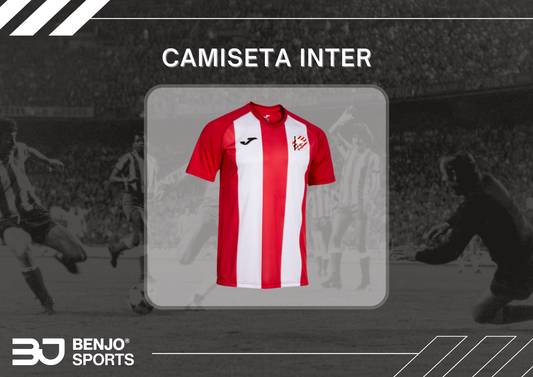 CAMISETA MANGA CORTA INTER IV ROJO BLANCO - OLÍMPIC