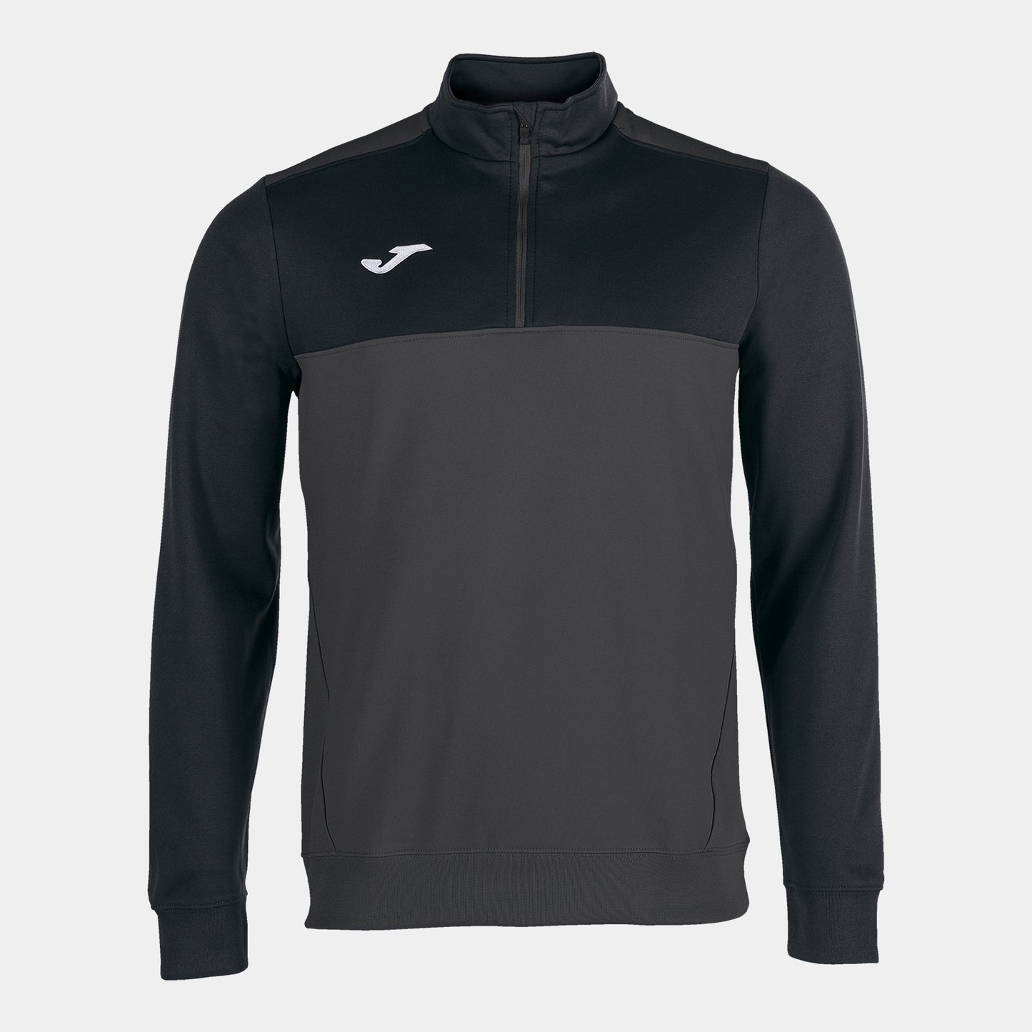 SUDADERA 1/2 CREMALLERA WINNER ANTRAC. NEGRO - MALILLA