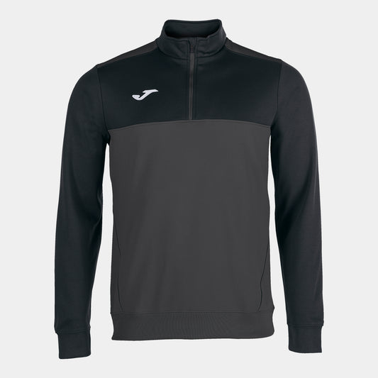 SUDADERA 1/2 CREMALLERA WINNER ANTRAC. NEGRO - MALILLA