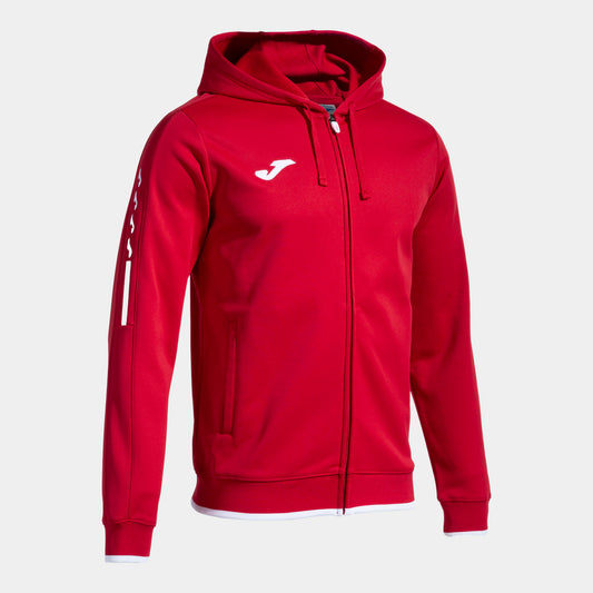 CHAQUETA CON CAPUCHA OLIMPIADA ROJO - ALBORAYA UD