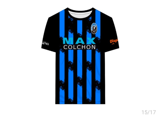 24.APLOXXXCD.022 Camiseta MC Negra 2A Equipación - APOLO