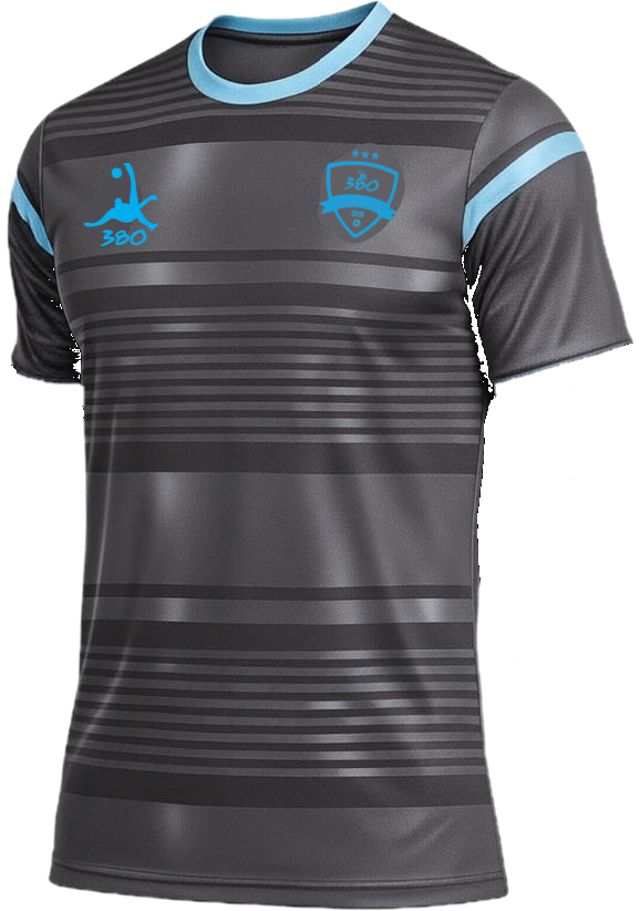 25380ACAD.AC.012 Camiseta MC Gris Entrenador - 380 ACADEMY