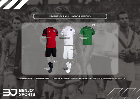 PACK JUGADOR ANTIGUO - RIBARROJA SALA