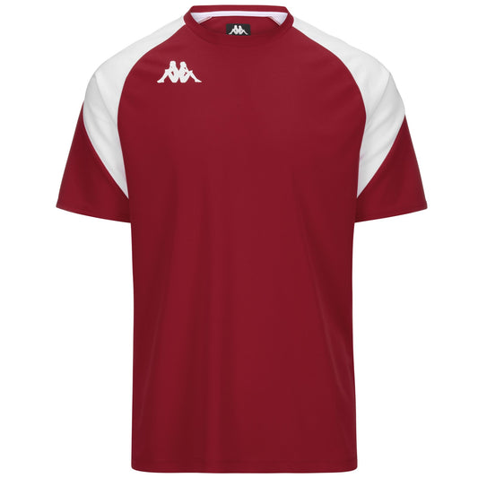 331V5DW.A17 LORETO ACT JERSEY RED GRANATA/WHITE - CERCLE SABADELLES