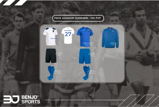 PACK QUERUBIN JUGADOR