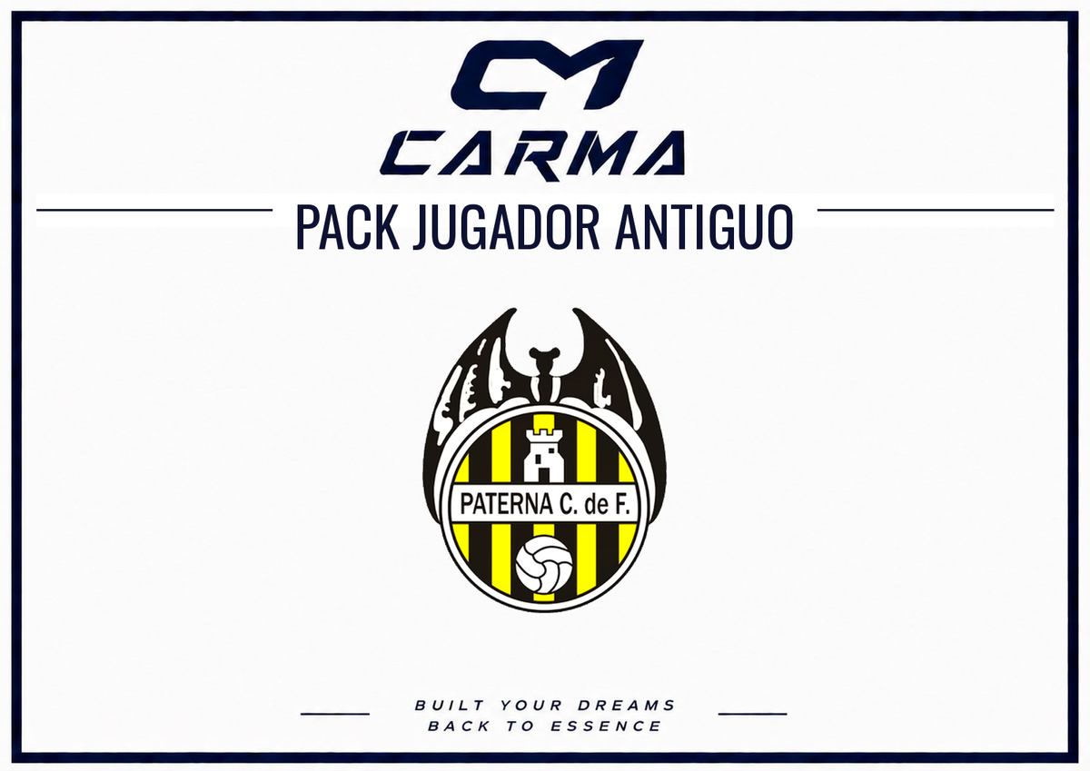 PACK JUGADOR ANTIGUO PATERNA CF