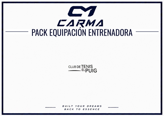 PACK EQUIPACIÓN ENTRENADORA - TENIS PUIG