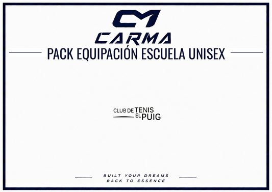 PACK EQUIPACIÓN ESCUELA UNISEX - TENIS PUIG