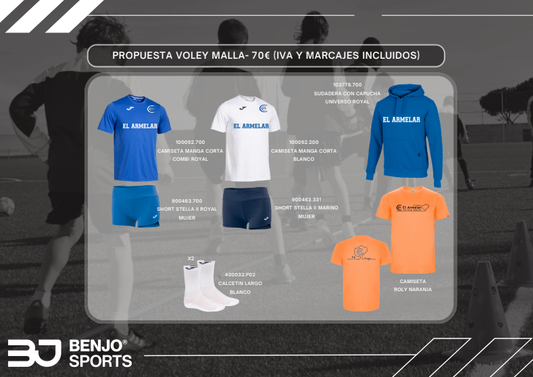 PACK VOLEY MALLA ARMELAR
