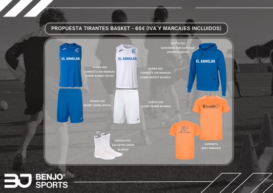 PACK TIRANTES BASKET ARMELAR